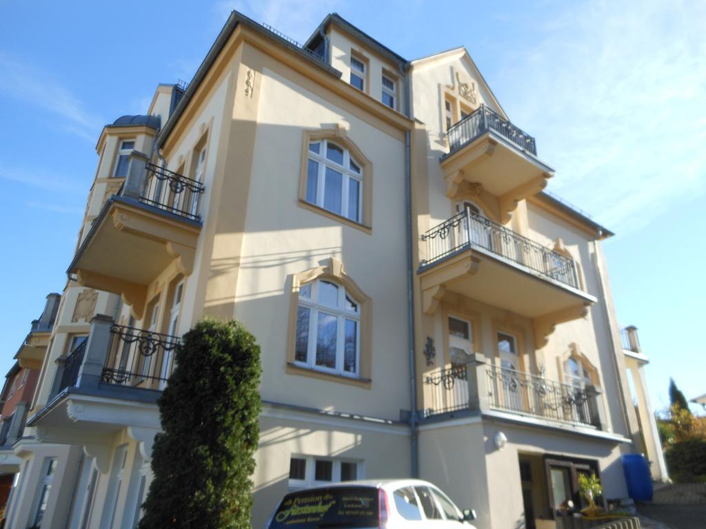 Pension Fuerstenhof Bad Elster Exteriör bild